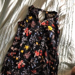 Floral print dress